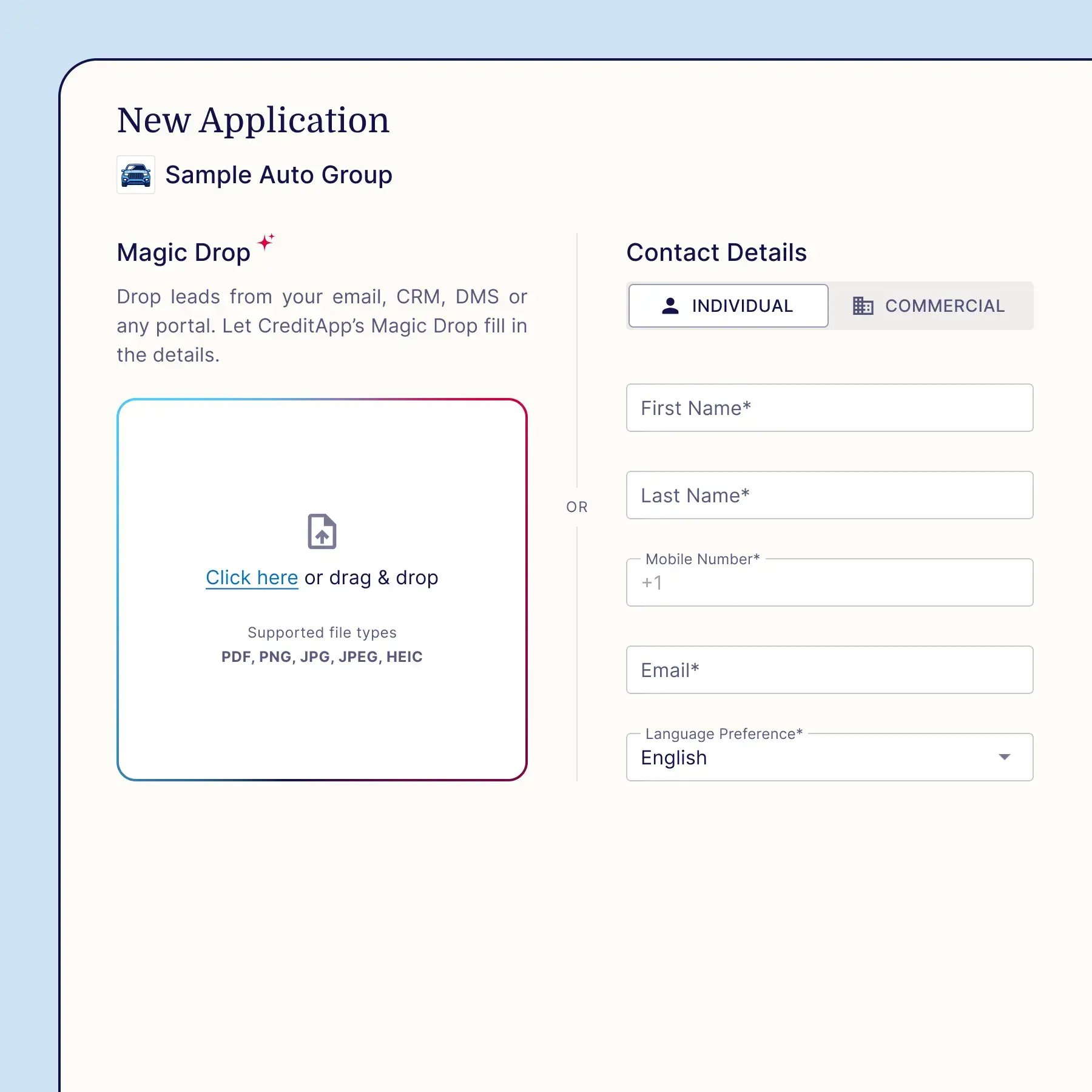 Dealflow - Deal Creation